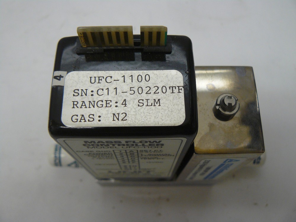 Unit Instruments UFC-1100 mass flow controller range 4 SLM gas N2