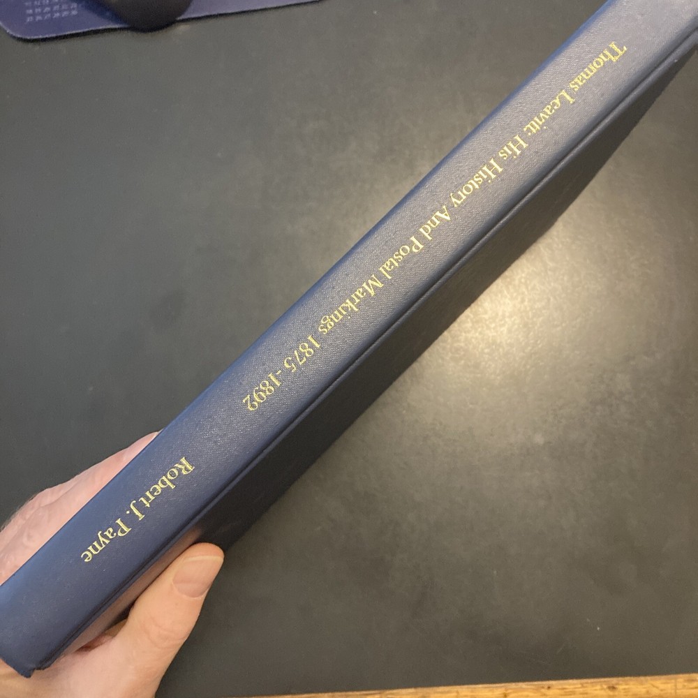 Thomas Leavitt His History and Postal Markings by Payne