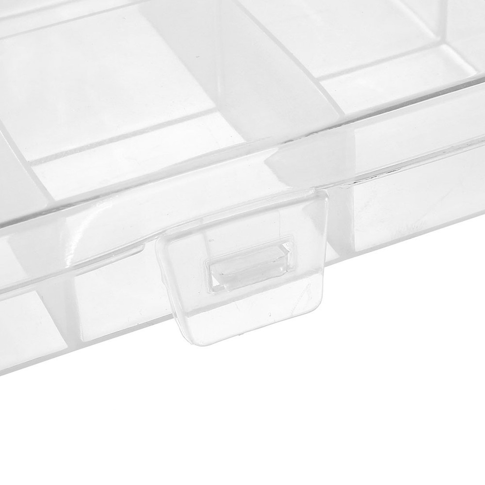 Component Storage Box PP Fixed 24 Grids Containers 193x135x21mm