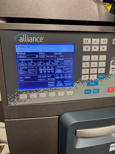 Waters e2695 Alliance Separations Module 2489 UV Detector HPLC System #18160