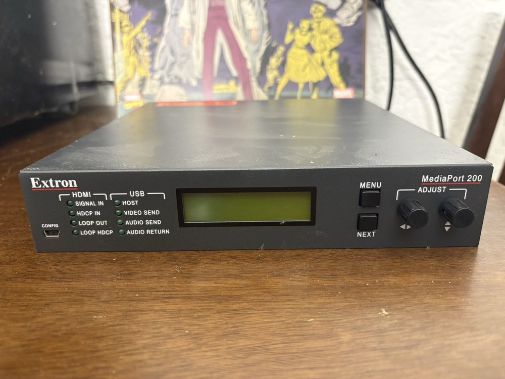 Extron MediaPort 200 AV Interface HDMI USB LAN RS232 Tested