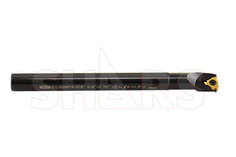 Shars 5/8 LH Internal Indexable Threading Boring Bar ER16 Insert Certificate P]