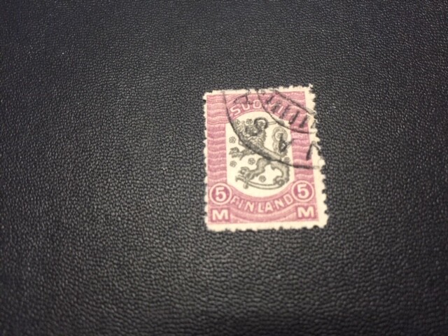 Finland stamp 118 used