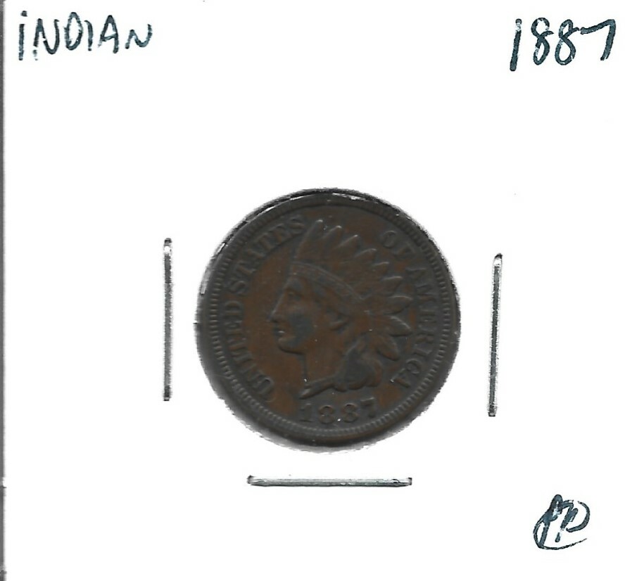 1887 Indian Head Cent XF