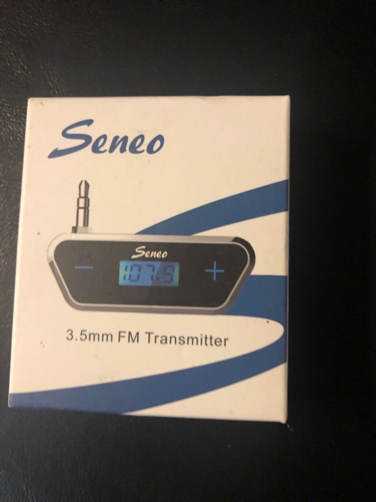 Seneo 3.5mm in-car Universal Wireless Fm Transmitter Audio Adapter Car Kit