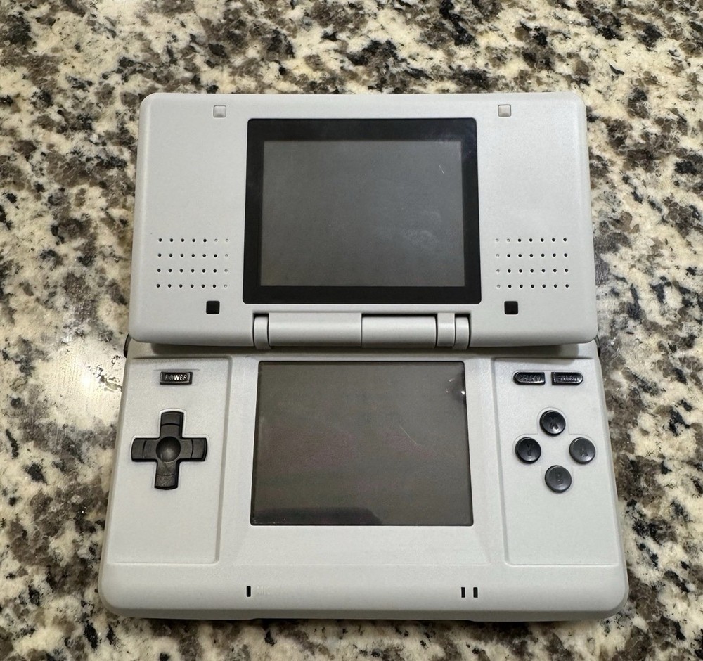 Nintendo DS With Pre Installed- Loopy Capture Card, Gray & Black