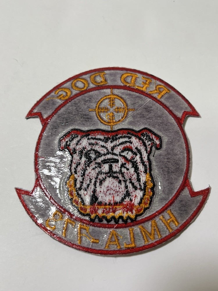 HMLA-773 Red Dog Patch 4" x 3 3/4"