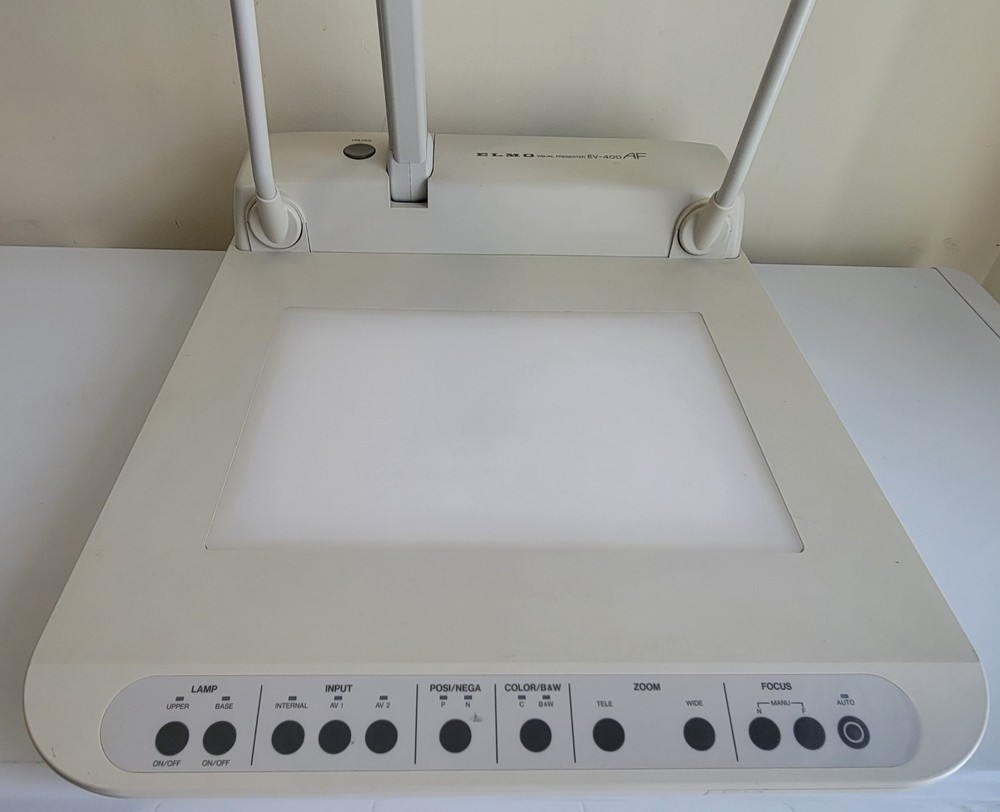 USED - Elmo EV-400AF Visual Presenter Auto-Focus Camera Overhead Projector