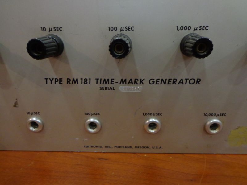 Tektronix type RM181 time-mark generator