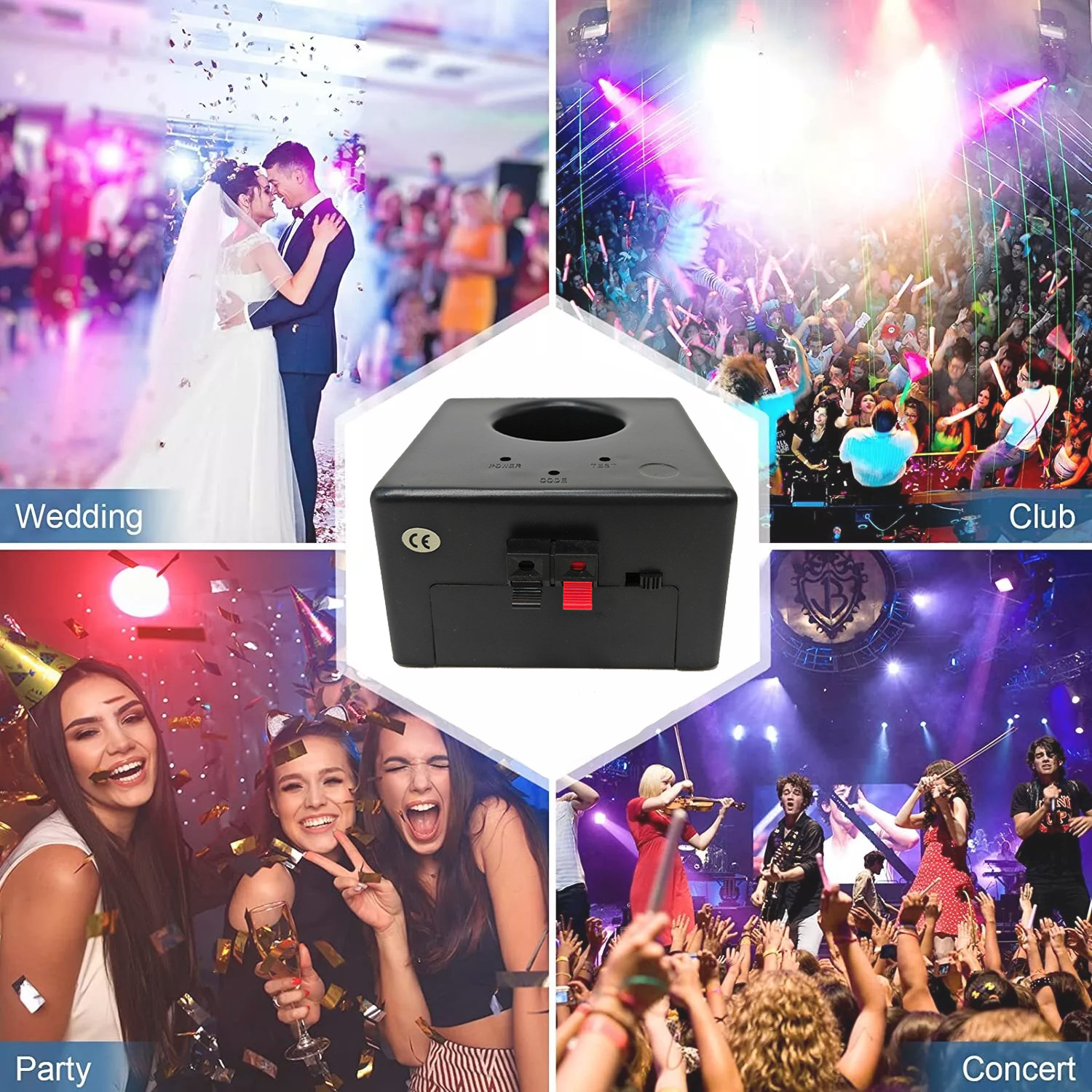Cold Spark Machine For Wedding Stage Effect DJ Disco Party Remote Control DMX
