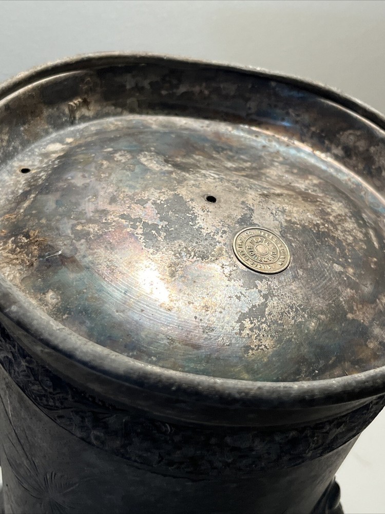 Silver City Plate Co Large Pitcher (missing Lid)