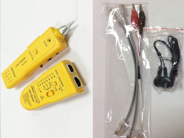 Cable Tone Generator Wire Probe Tracer Tracker Finder Phone Tester Tool Kit