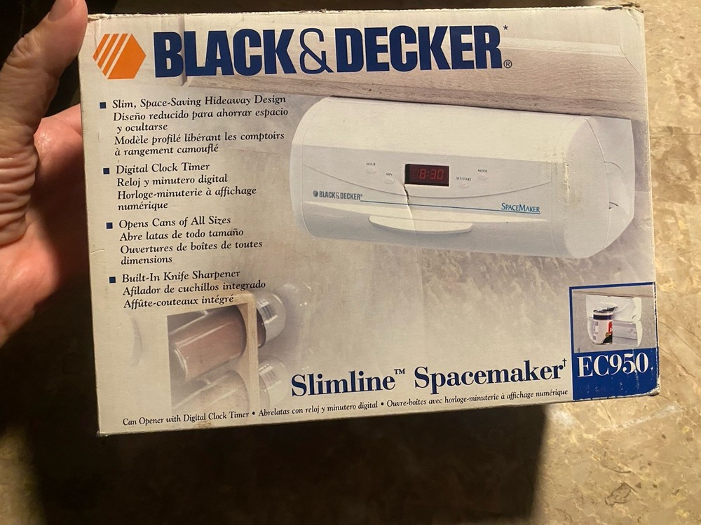 black decker spacemaker under-counter can opener EC950