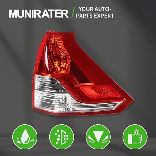 Rear Right Tail Light Assembly Passenger Side Replacement for CRV 4-Door 2012