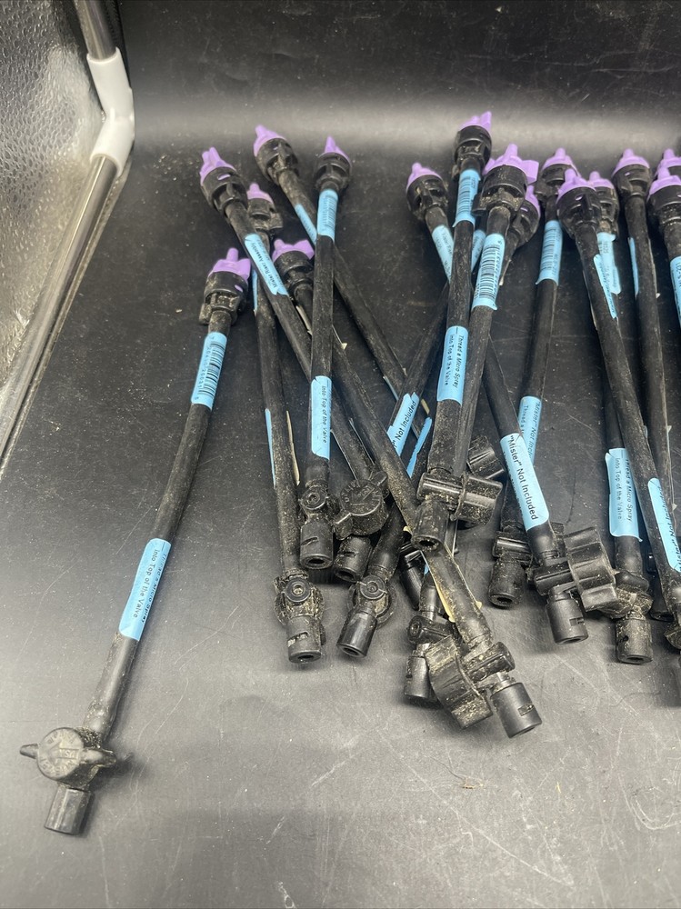 25 Drip Irrigation Mister Riser Assembly 10 GPH Flow Controlled Threaded Coupler