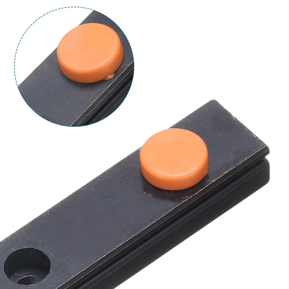 2pcs MGN12 450mm Linear Guide Rail, Black