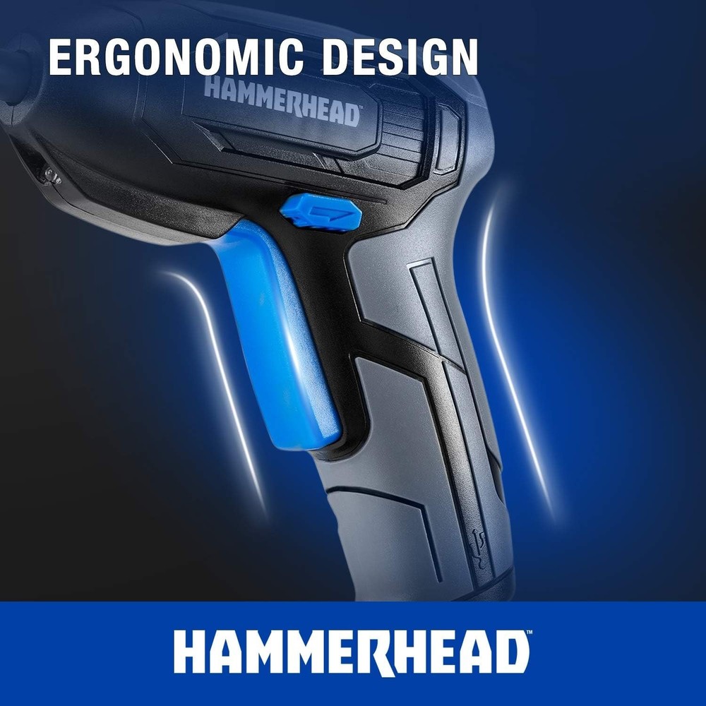 Rechargeable 4V Cordless Screwdriver Kit with 9 Bits & Micro-USB Charging