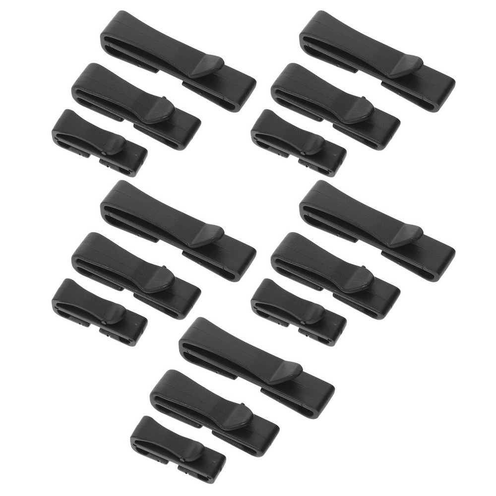 15 Pcs Multifunctional Belt Clip Multi-function Buckle Heavy Duty