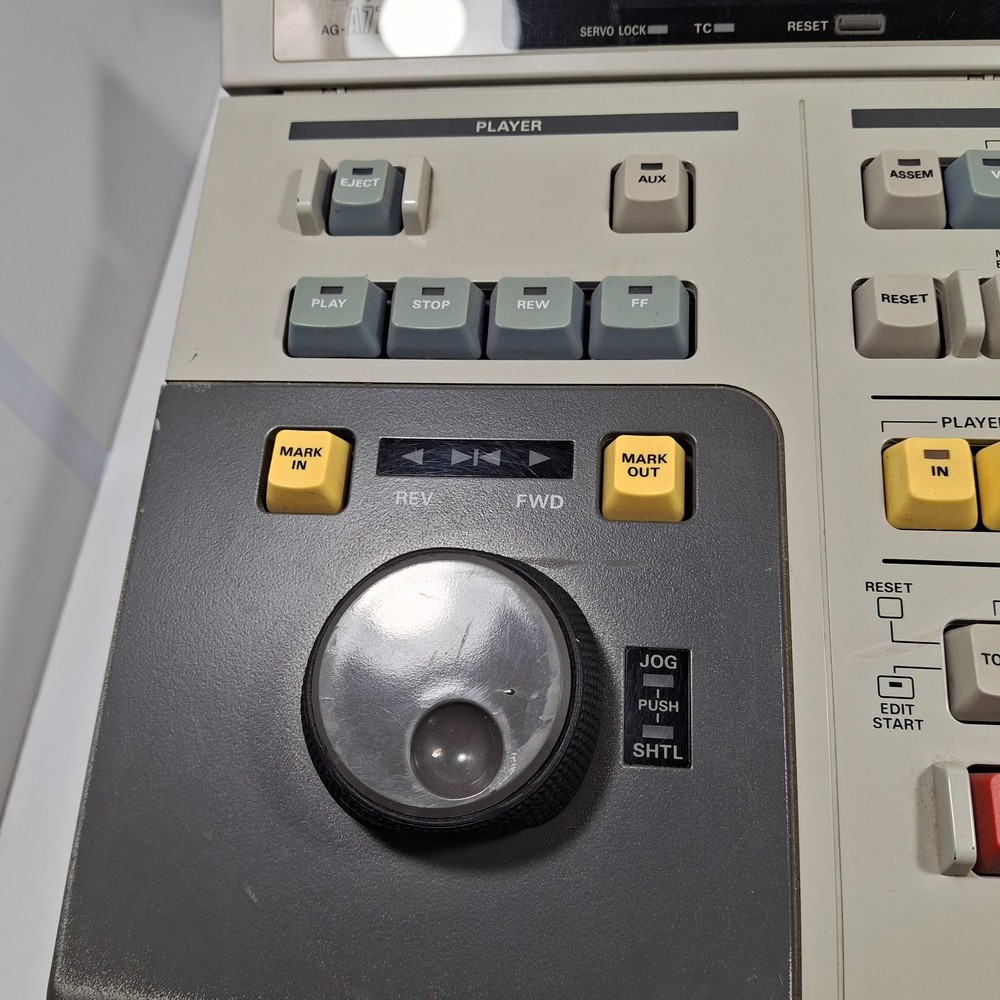 Panasonic AG-A770 Editing Controller Keyboard – Powers On – w/ 15-Pin Cable