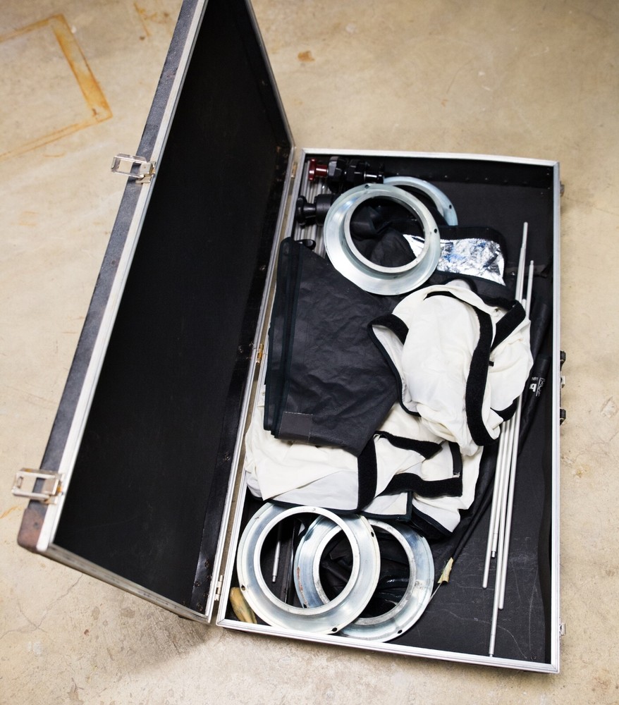 broncolor studio flash set up