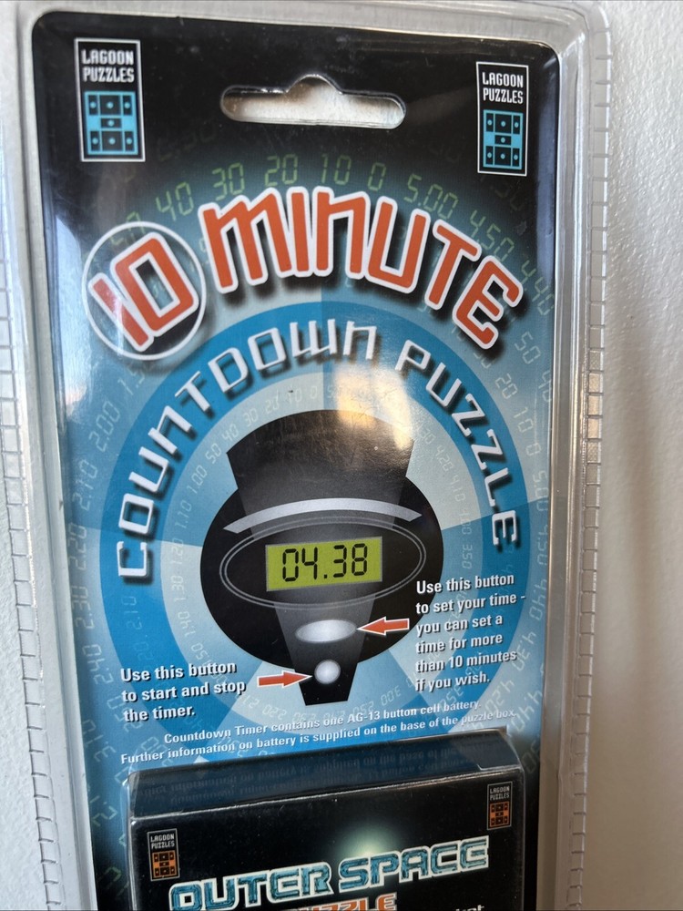 10 MINUTE COUNTDOWN PUZZLE OUTER New SPACE A