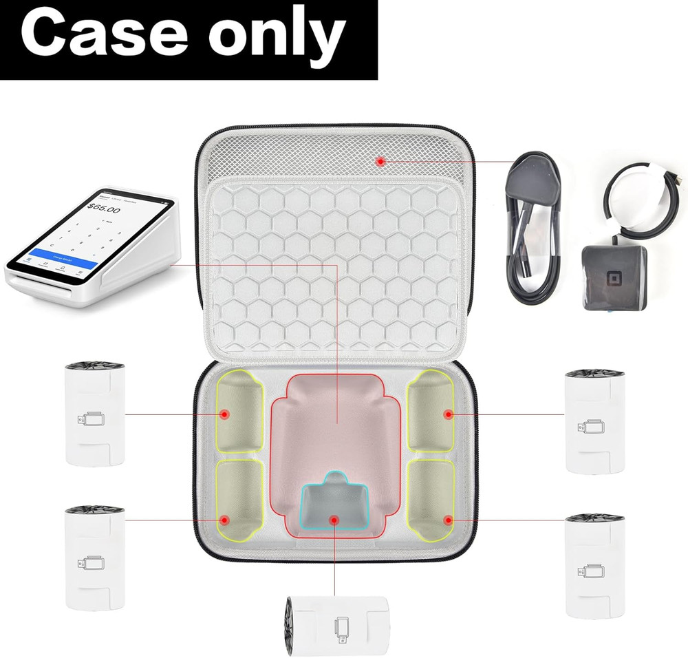 COMECASE Case Compatible with Square Terminal Credit Card Reader, Mobile POS Mac