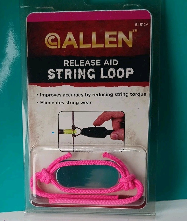 ALLEN Release Aid String Loop Pink 54512 Eliminates string wear Improve Accuracy