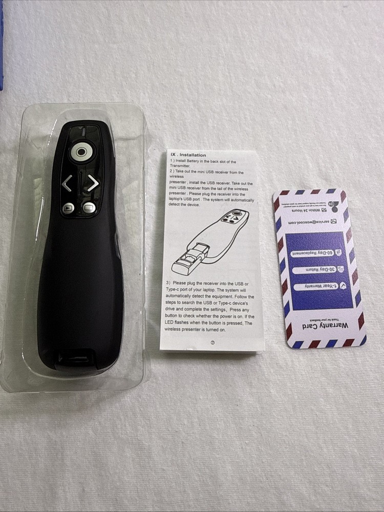Presentation Clicker Wireless Presenter Remote for Powerpoint, Powerpoint Clicke