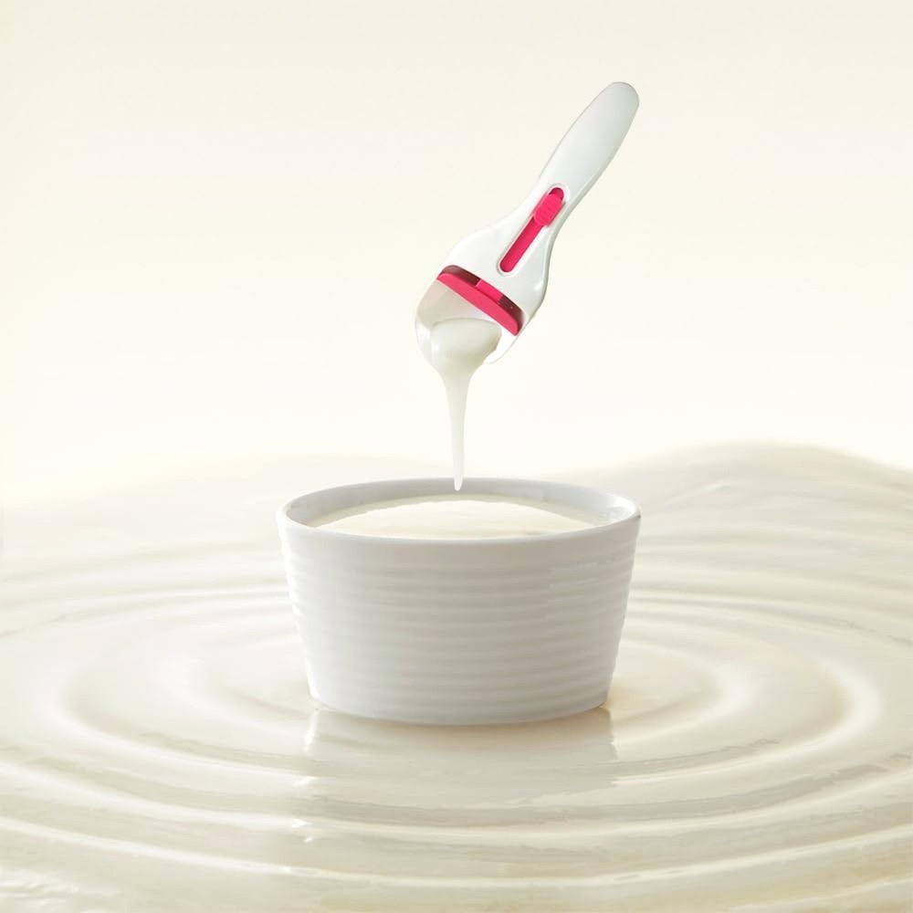 Cupcake Batter Dispenser Scoop with One-Touch Sliding Button - Professional C...