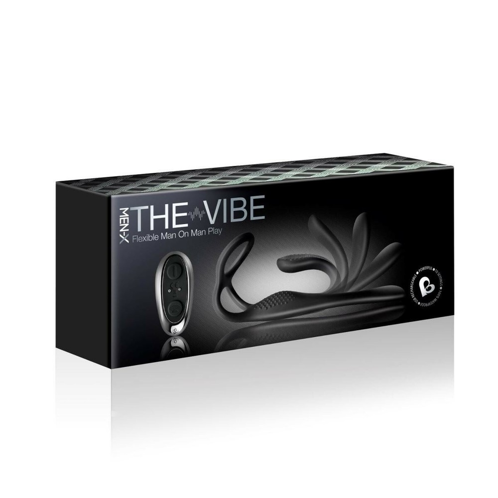 Flexible Multi-function Male Strap Anal Stimulator Rechargeable Waterproof Vibe