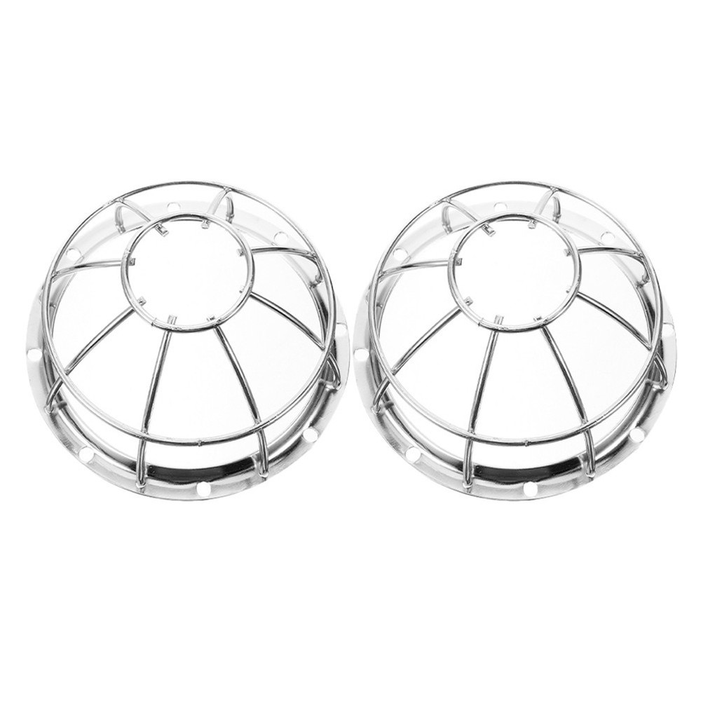 2 PCS Sprinkler Head Cap Fire Cage Alarm Detector Protective Shield