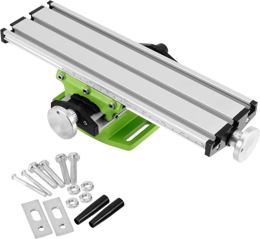 12.2 Inches Milling Machine Worktable, Multifunction Mill Working Table, X-Y...