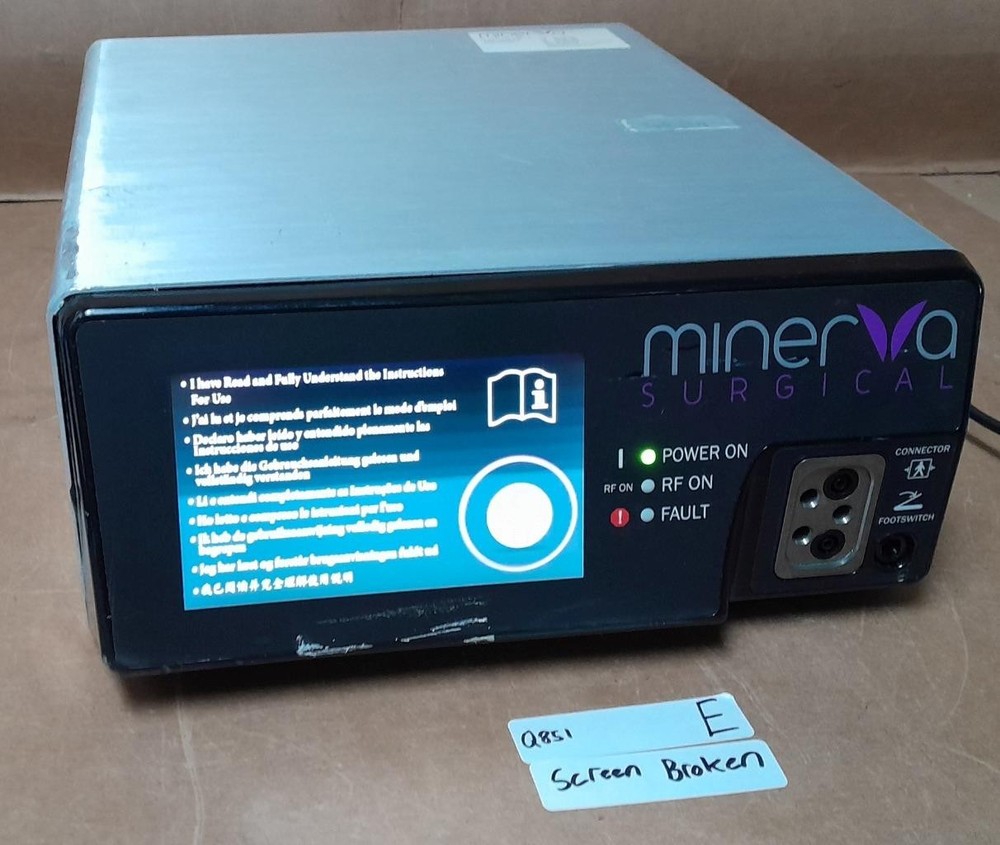 MINERVA MIN180S ELECTROSURGICAL RF GENERATOR ! Q851 E