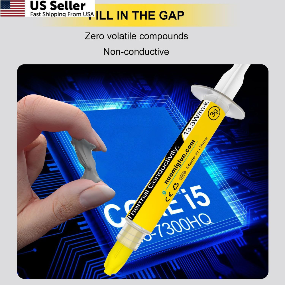 JLJ Thermal Paste 3g High Performance Silicon Grease Compound for CPU & 3G