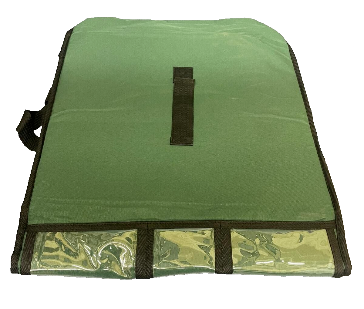 Papa John's Green Large Pizza Delivery Bag Thermally Insulated Door Dash Etc.