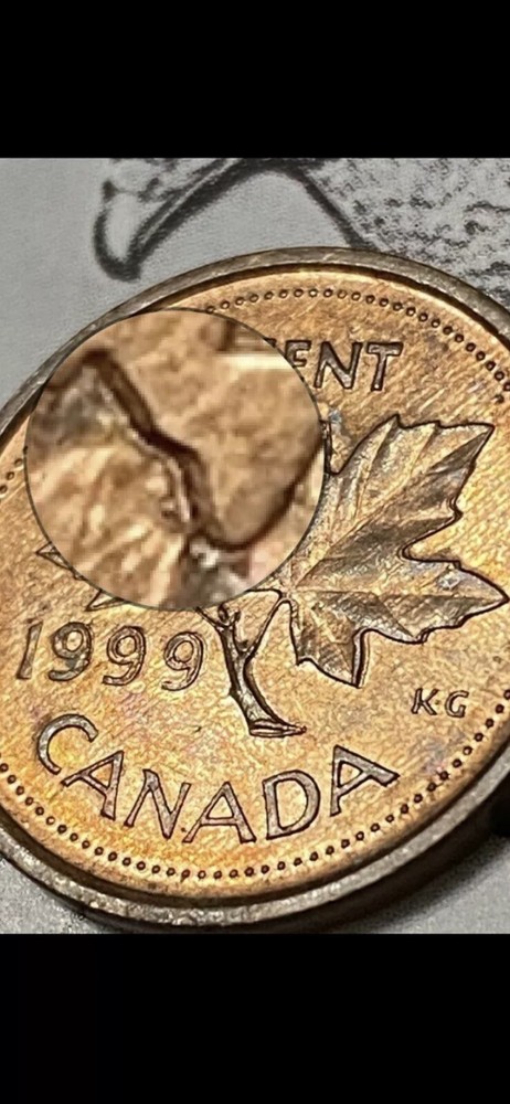 ERROR 1 CENT CANADA 1999
