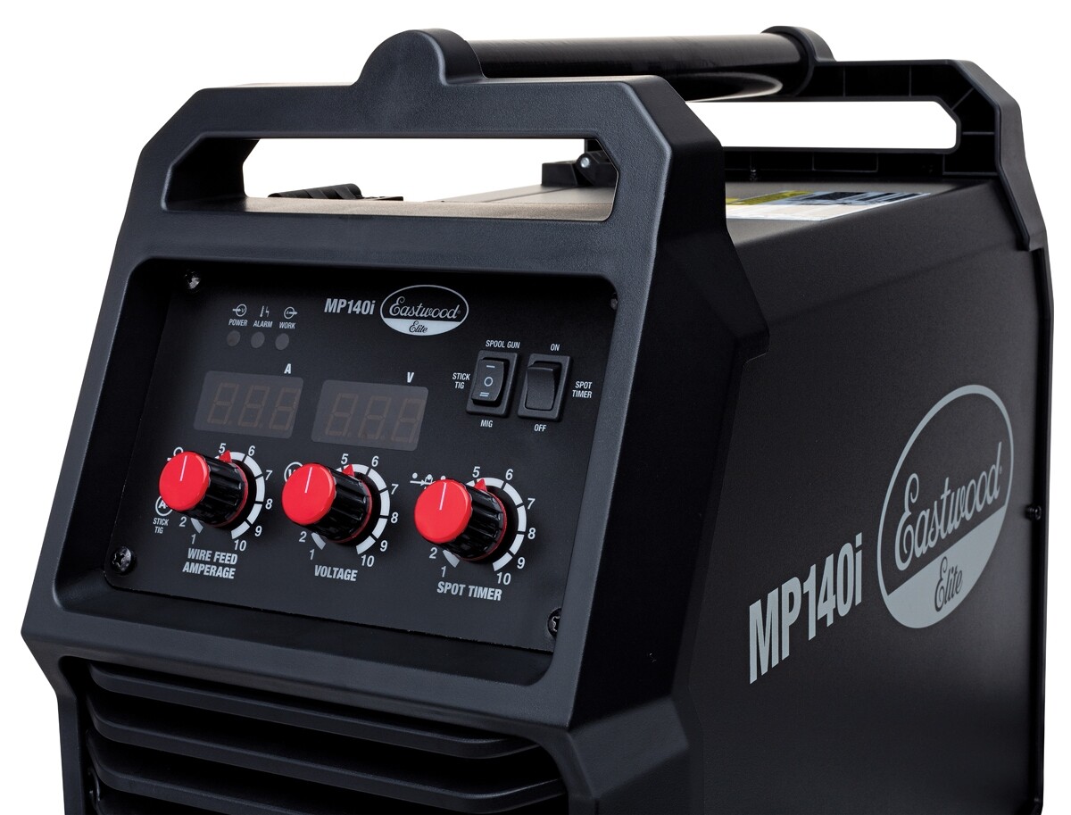 Eastwood Elite MP140i Multi Process Welder MIG TIG Stick Duty Metal Drive Motor