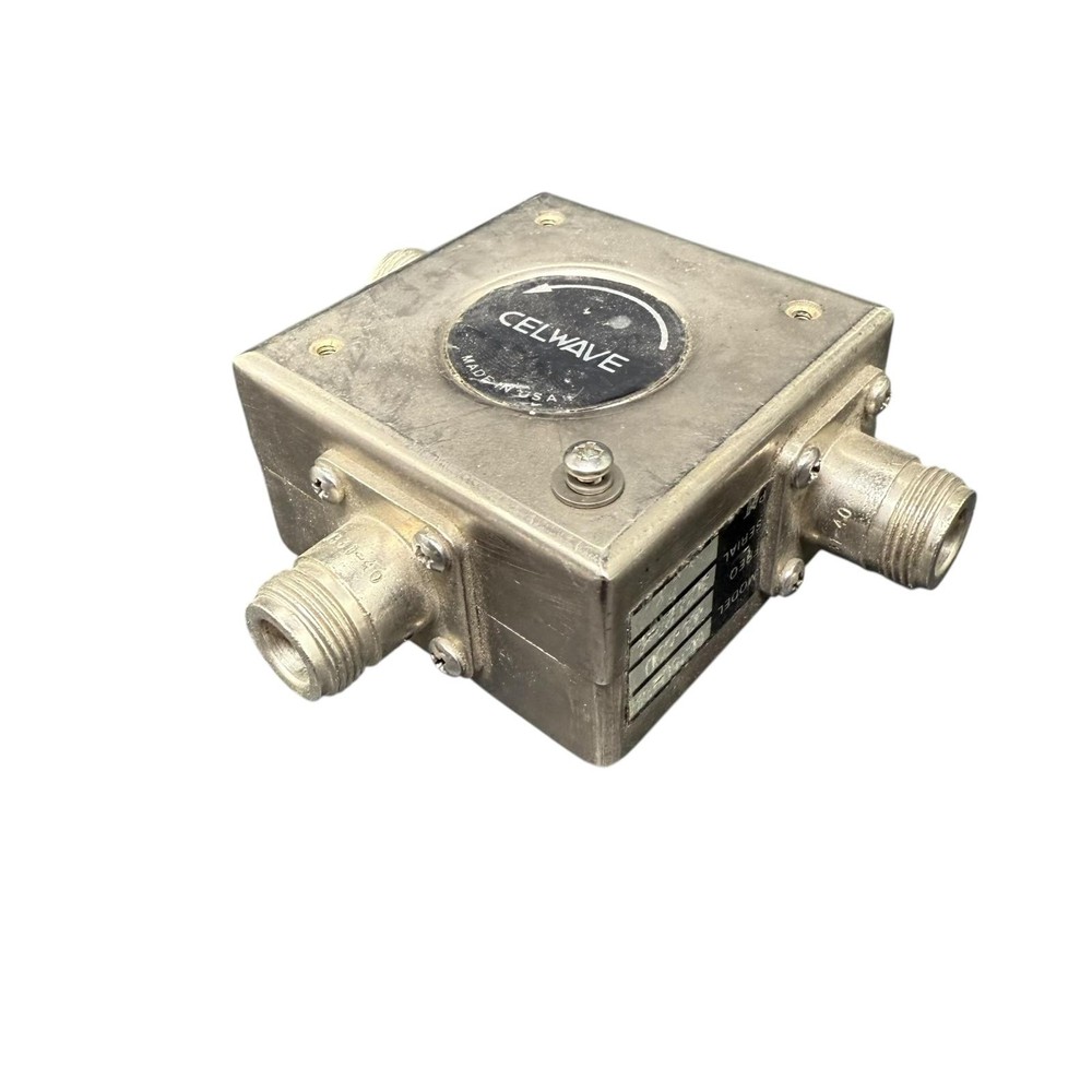 CELWAVE CC150-AA 159MHz VHF CIRCULATOR / ISOLATOR