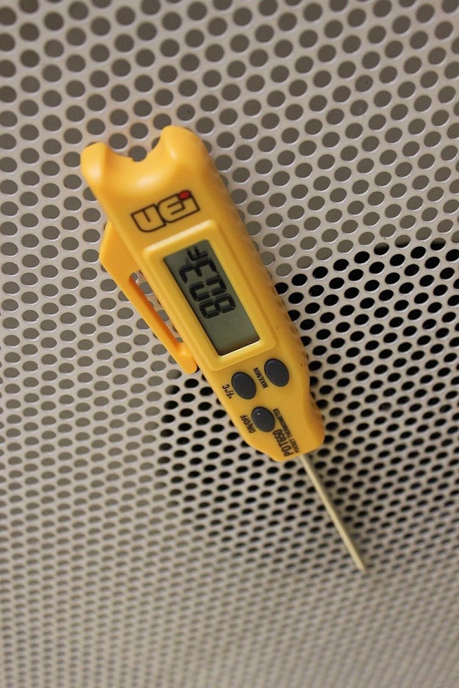 Folding Pocket Digital Thermometer,Yellow