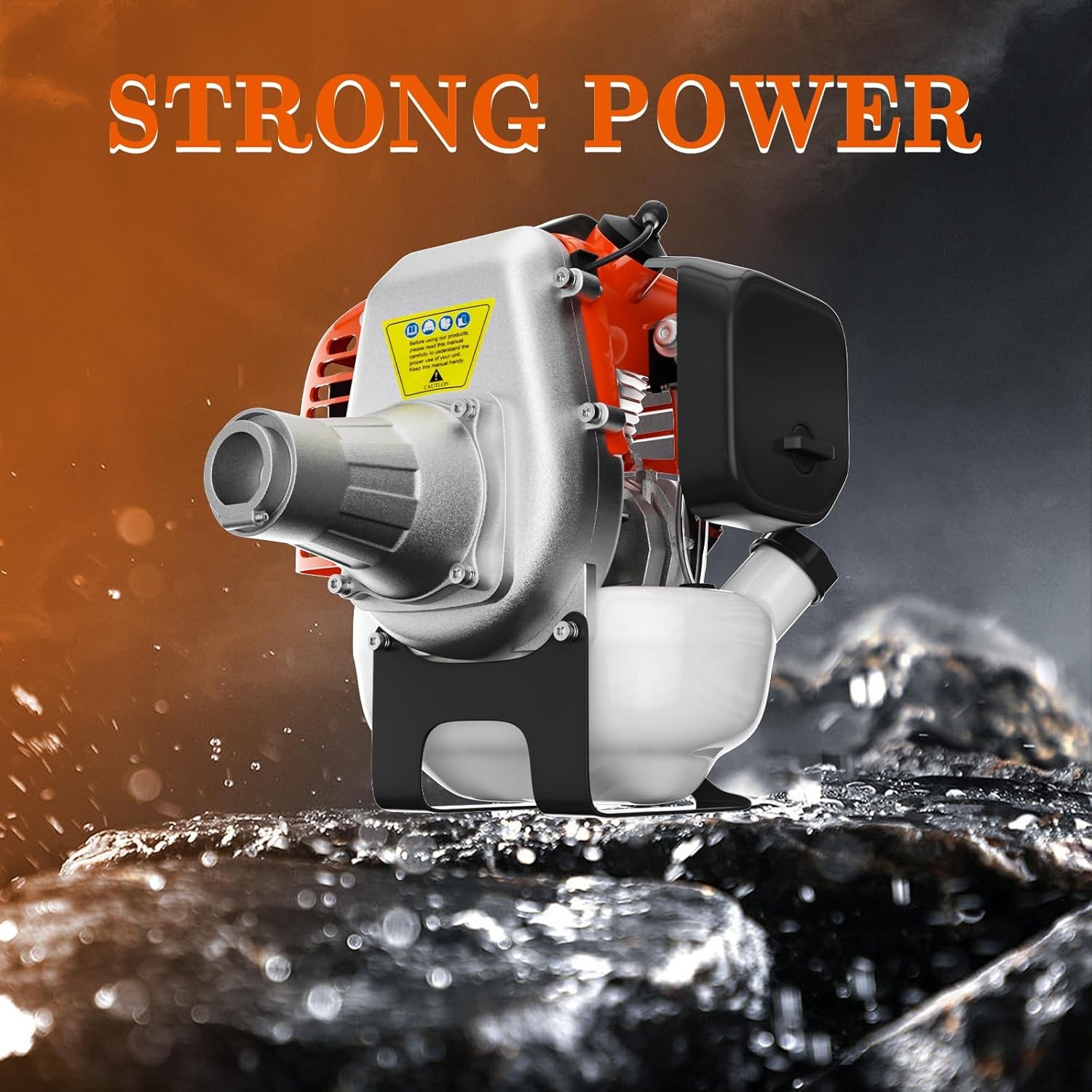 36cc Gas String Trimmer 2-Stroke 3 in 1 Brush Cutter Weed Eater Wacker Trimmer