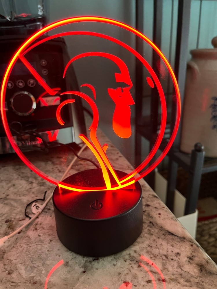 Buzz Lightyear LED Night Light 4 Color Change.