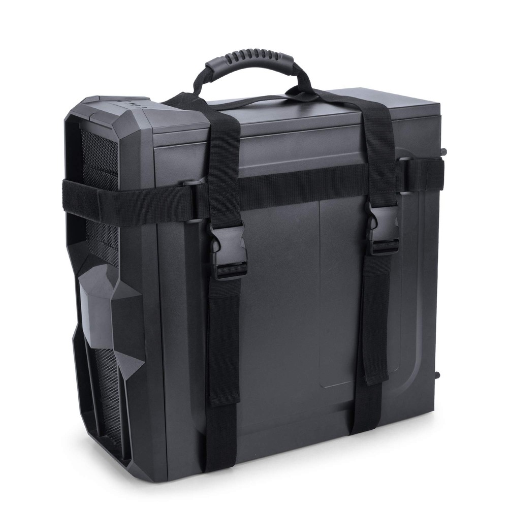 Pc Tower Carrying Strap With Rubber Handle Desktop Carrying Case Belt Computer T
