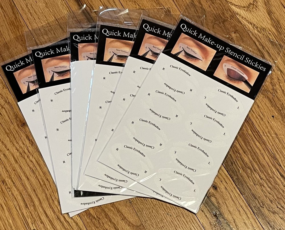 294 Quick Make-up Stencil Stickers (km78)
