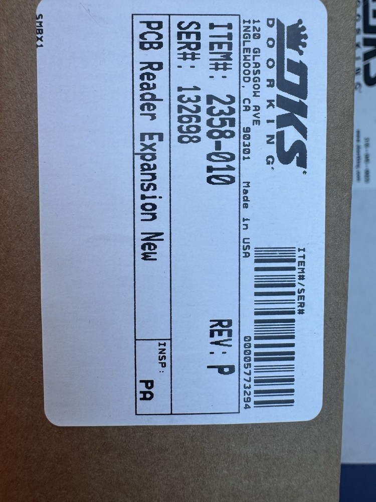 Doorking 2358-010 PCB Reader Tracker Expansion Board