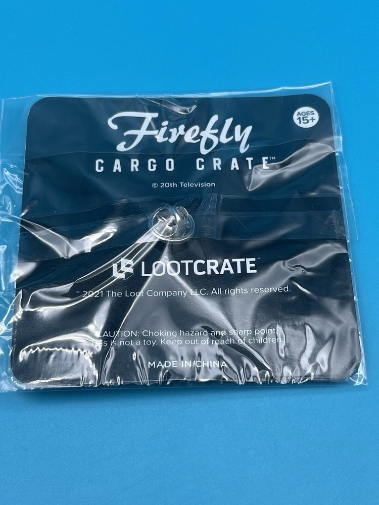 Lootcrate Firefly Brain Lapel Pin NEW