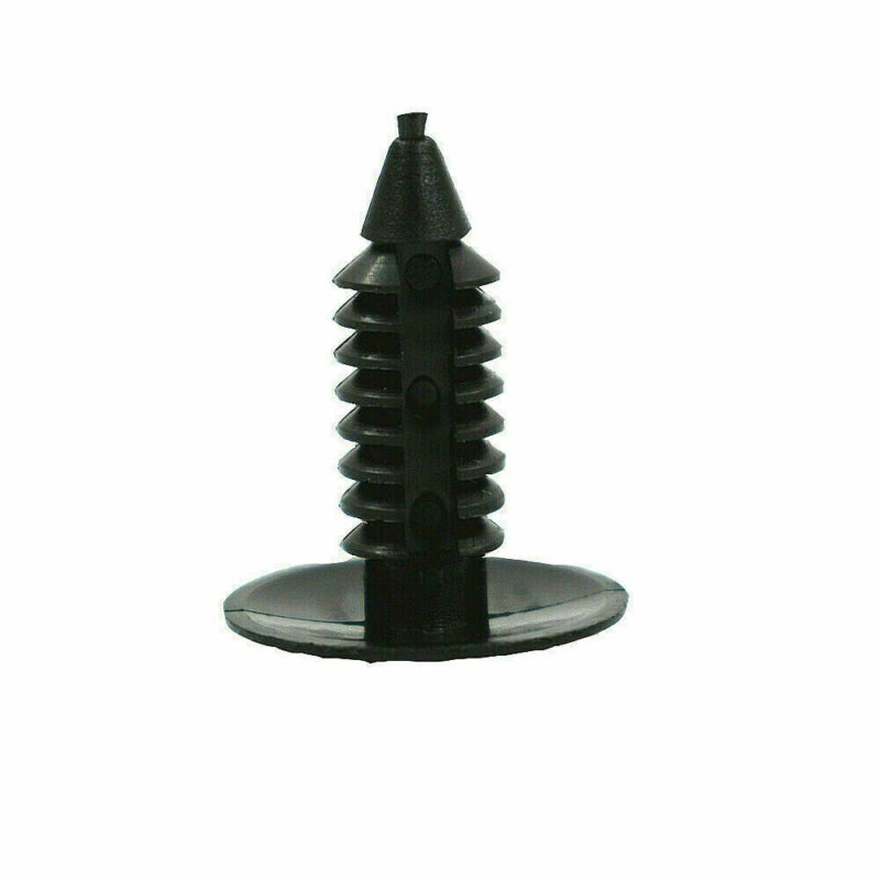 100x 8mm Bumper Clips Auto Car Hole Plastic Rivets Fastener Fender Push Trim Pin