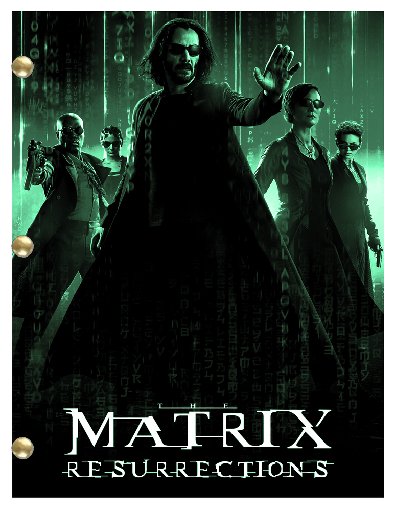 THE MATRIX TRILOGY Rare Script SCREENPLAY SET Collection Full Scripts