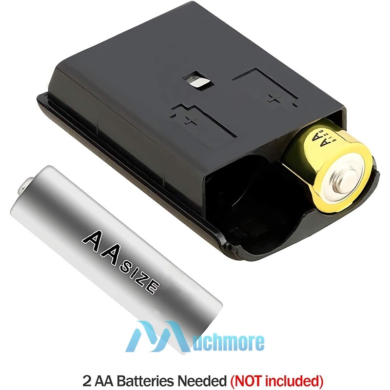 LOT 100X AA Battery Back Cover Case Shell Pack For Xbox 360 Wireless Controller