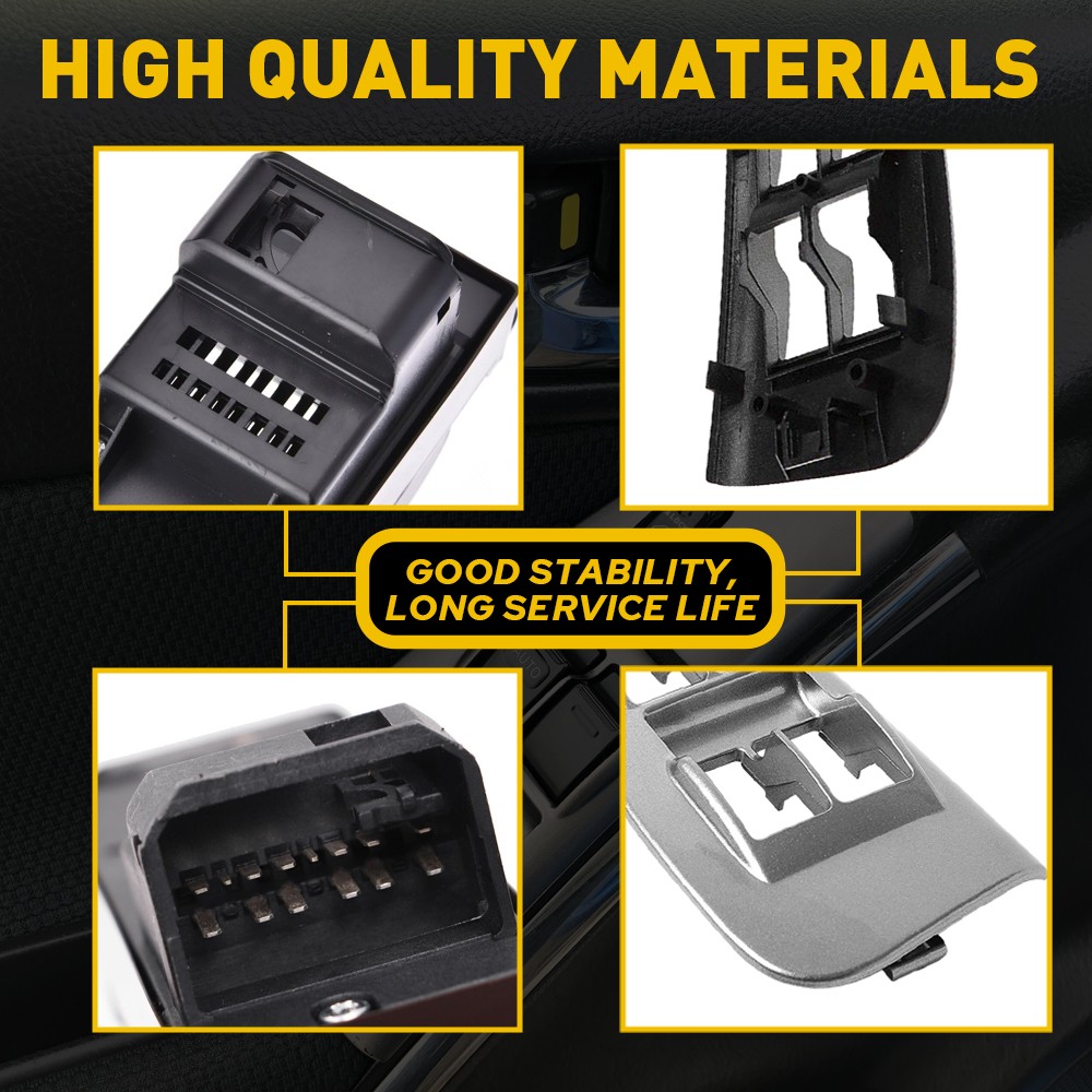 For 03-2008 TOYOTA MATRIX DRIVER MASTER POWER WINDOW SWITCH CONTROL + BEZEL SET