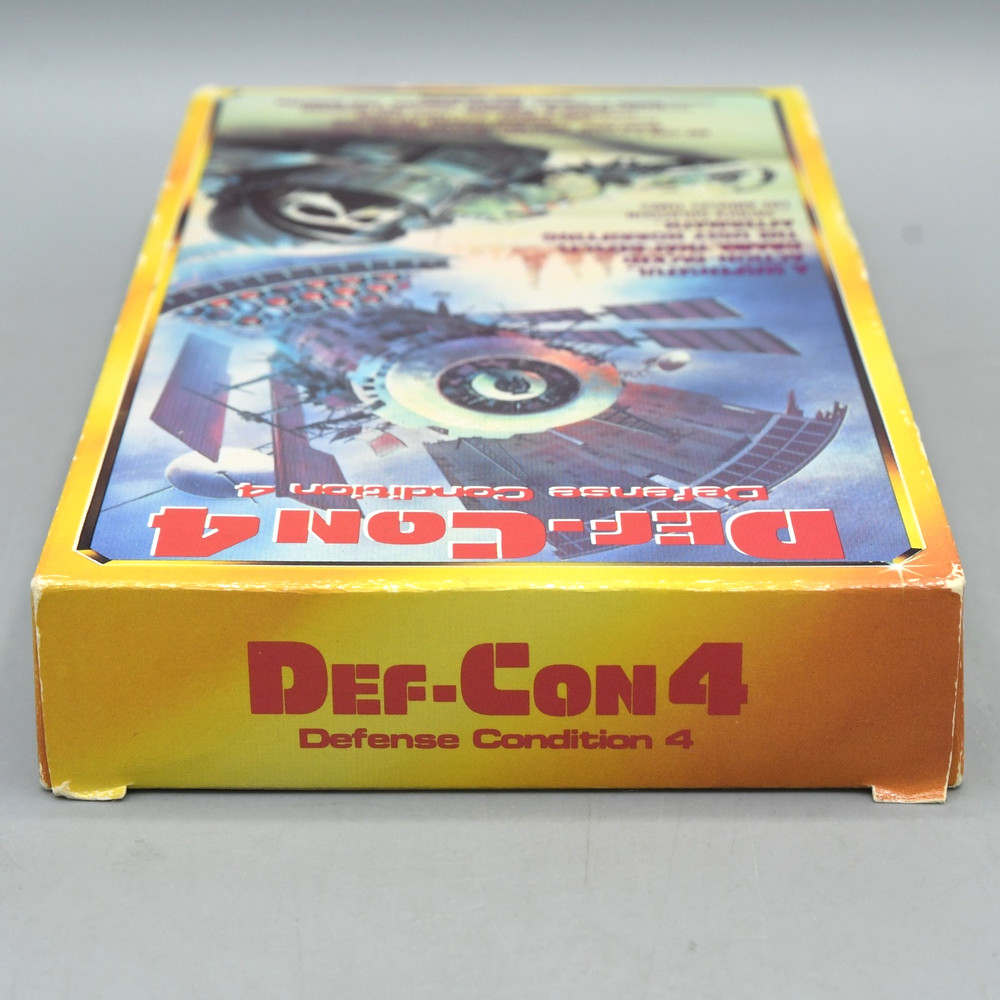 Def Con 4 VHS 1991 Release Starmaker Thriller Sci Fi TESTED